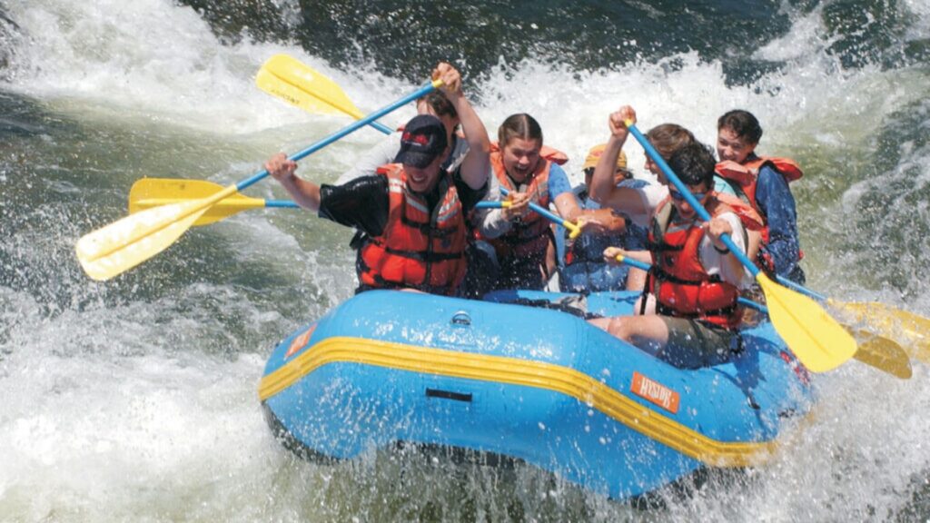 white water rafting