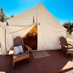 A luxury tent