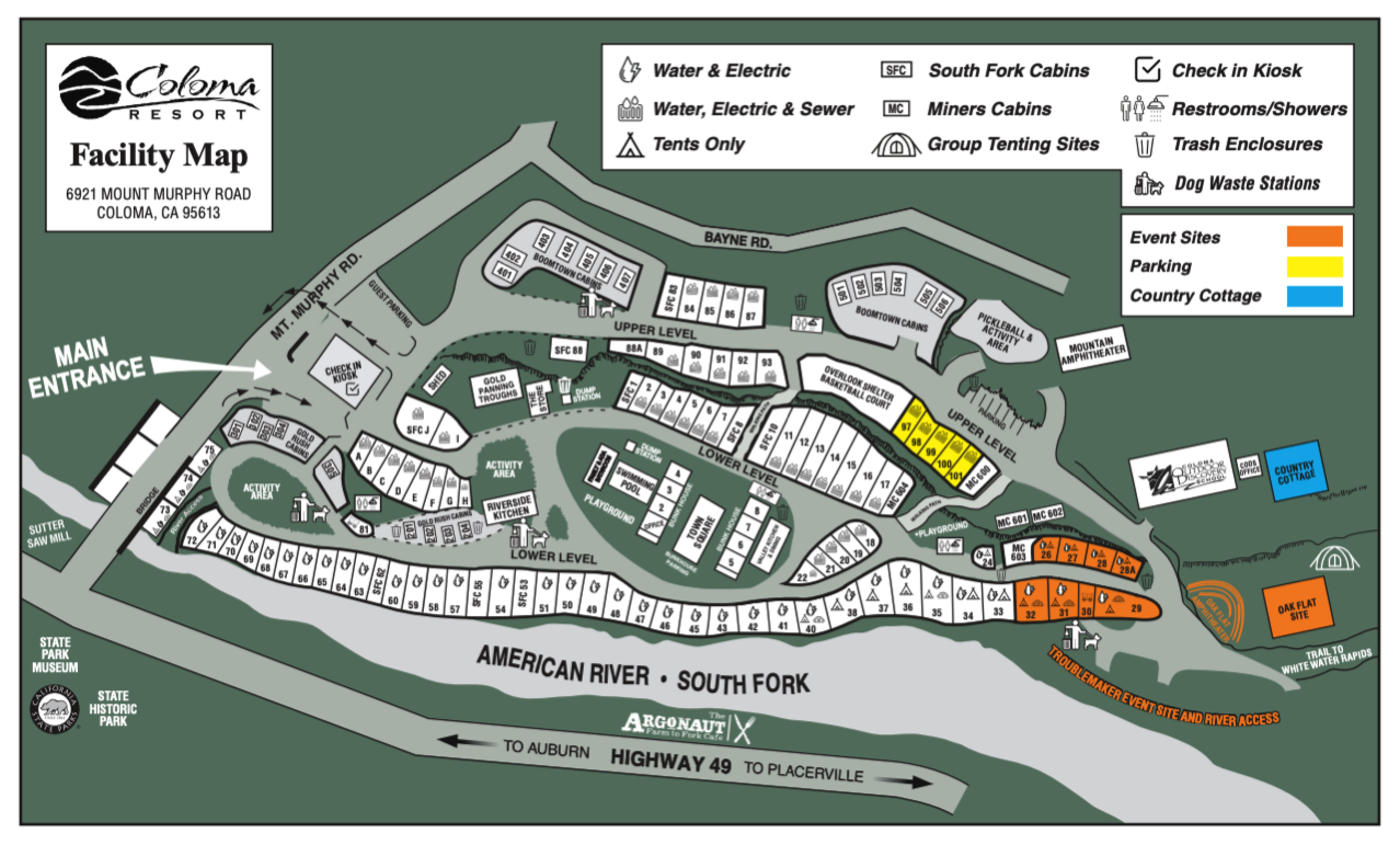 2025 events map