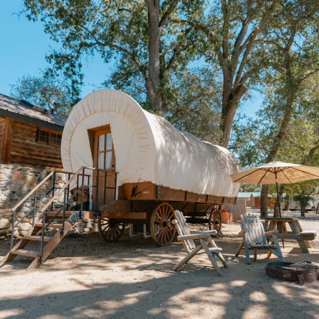 Authentic wagon cabin
