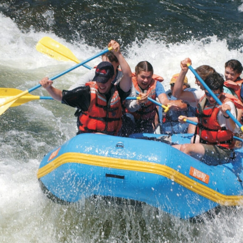Family rafting
