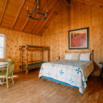 Cabin accomodations at Coloma Resorts- Minors Cabin image 4 Interior view