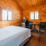 Cabin accomodations at Coloma Resorts- Minors Cabin image 6-Interior view