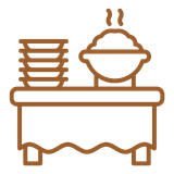 catered meals